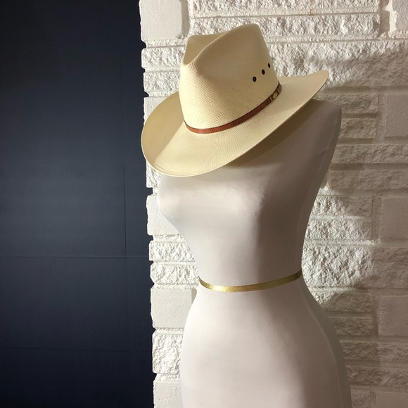 Resistol Big Spender X Straw Cowboy Hat 